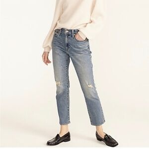 J. Crew boyfriend jeans distressed